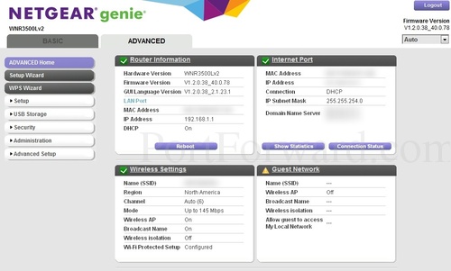 Simple Instructions to Help Setup a Port Forward on the Netgear